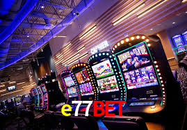 Sinta a adrenalina dos jogos de cassino com e77bet